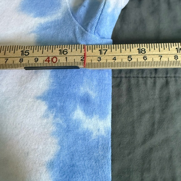 Simply Southern Blue and White Tie-Dye Tee - Picture 10 of 10